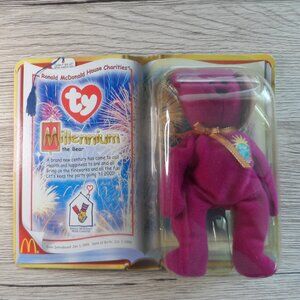2000 TY McDonald's Teenie Beanie Baby "Millenium The Bear"